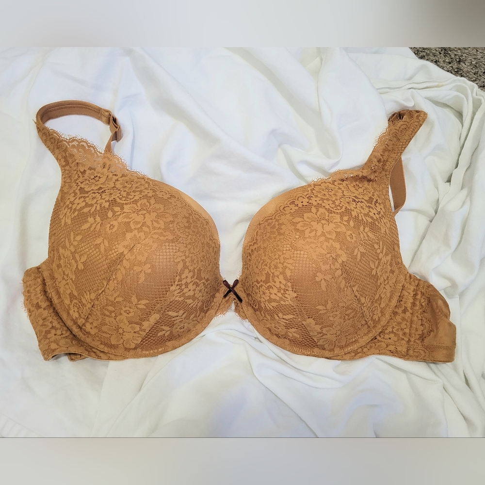 Cacique Boost Plunge Lace Bra